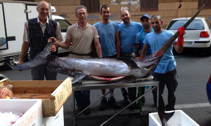 Lo staff della pescheria